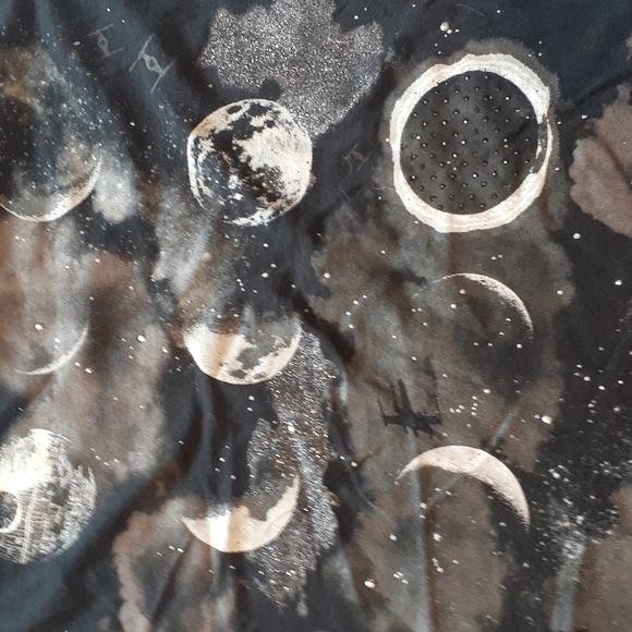 ⭐ROCK & Republic Star Wars Death Star Phases Tank Dress Come to the Dark Side S - Picture 5 of 15